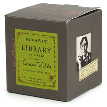 Load image into Gallery viewer, Paddywax Library Soy Candle 170g - Oscar Wilde