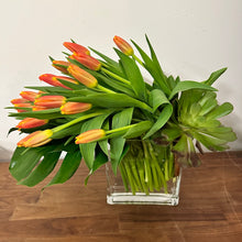 Load image into Gallery viewer, Contemporary Cascading Tulips
