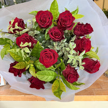 Load image into Gallery viewer, One Dozen Roses Gift Wrapped
