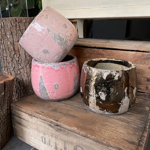 Rustic Ceramic Planter Pot