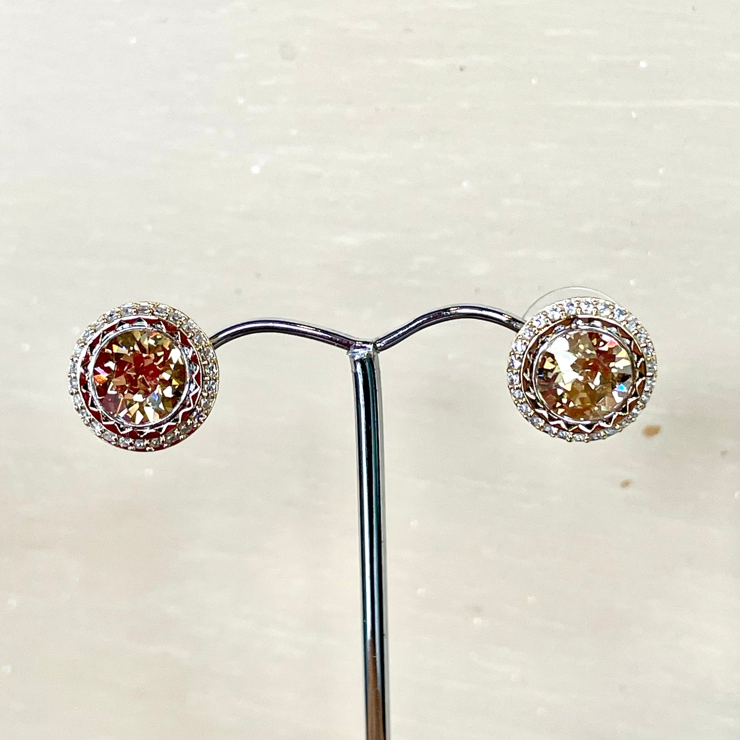 Austrian Crystal Mixed Metal Studs