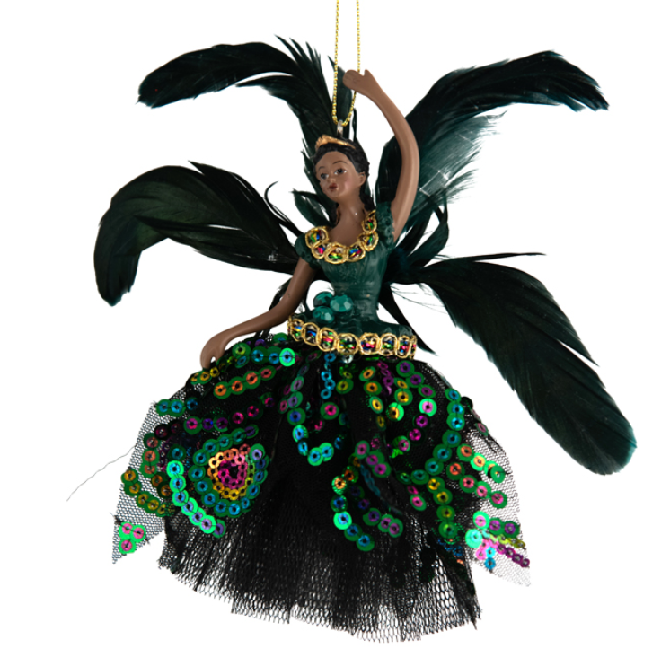 Christmas Peacock Fairy
