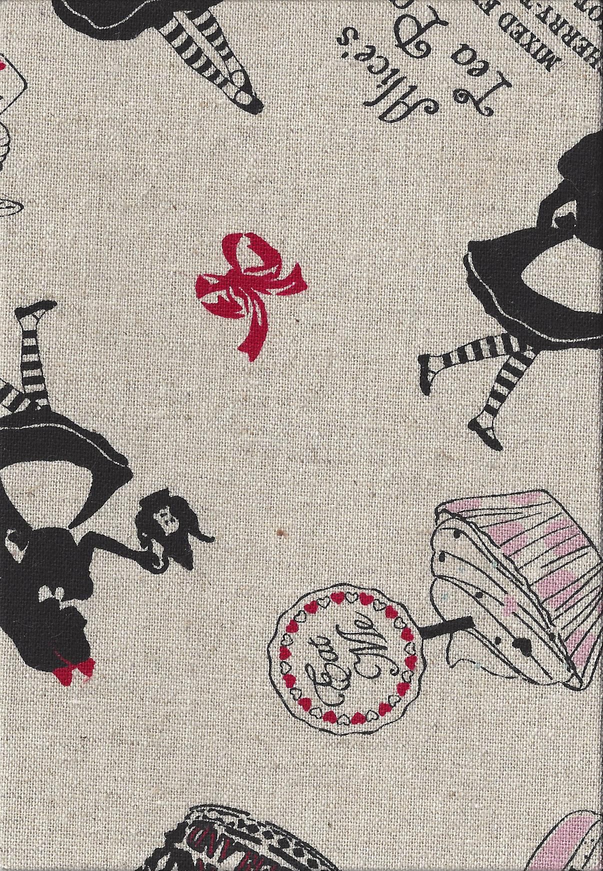 Alice in Wonderland Fabric Gift Card