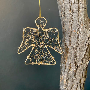 Gold Angel Ornament