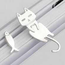 Load image into Gallery viewer, Cat &amp; Fish Stud Earrings

