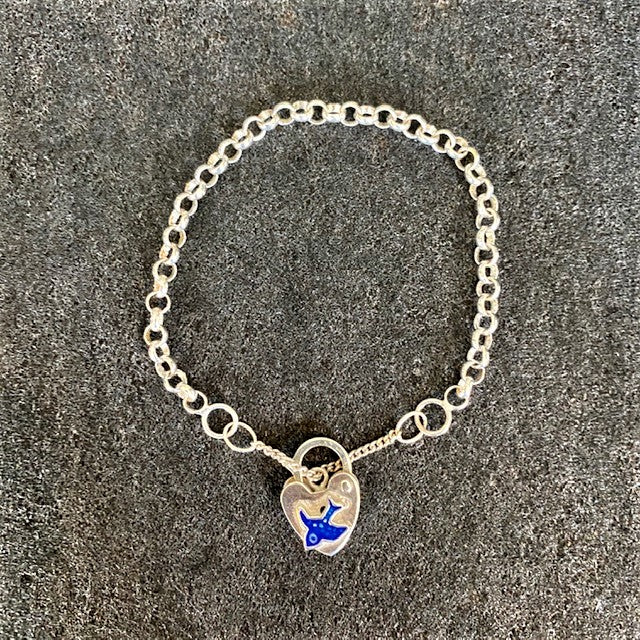 Baby Bluebird Silver Bracelet