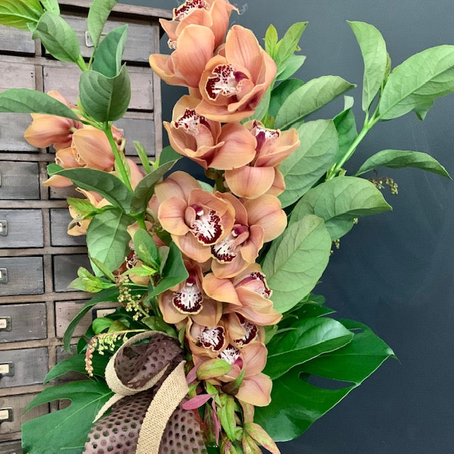 Cymbidium Orchid Arrangement