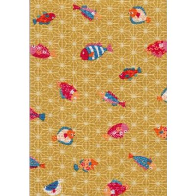 Fish Fabric Card