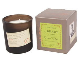 Paddywax Library Soy Candle 170g - Oscar Wilde