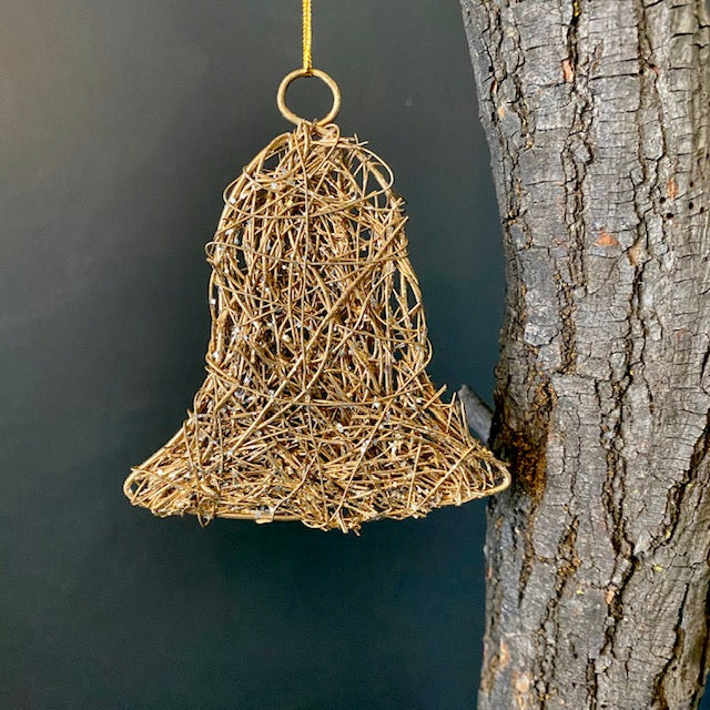 Gold Bell Ornament