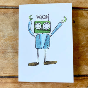 Robot Small Gift Card