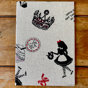 Alice in Wonderland Fabric Gift Card