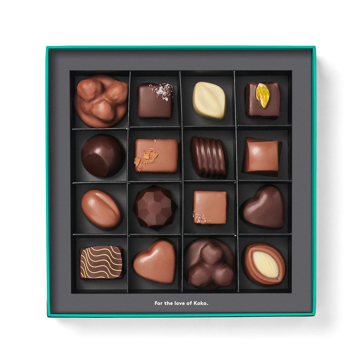 Koko Black 16 Piece Chocolatier's Selection Praline Gift Box