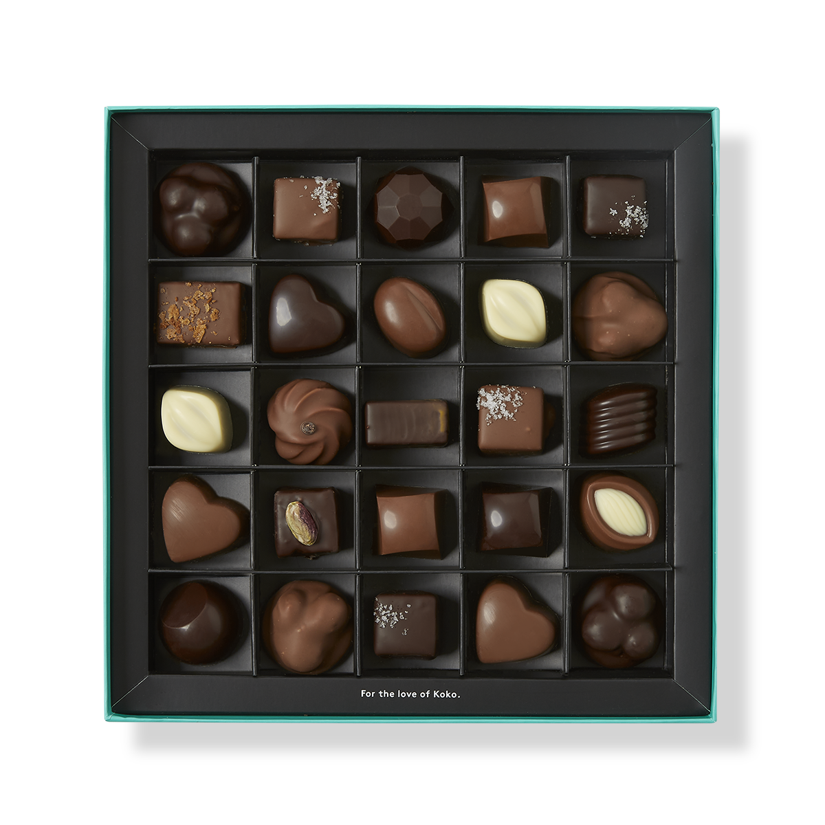 Koko Black 25 Piece Chocolatier's Selection Praline Gift Box