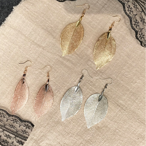 Leaf Cutout Earrings