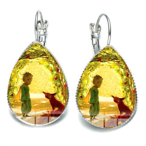 Little Prince Earrings - Park Scene