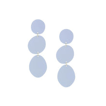 Load image into Gallery viewer, Tiered Disc Drop Earrings
