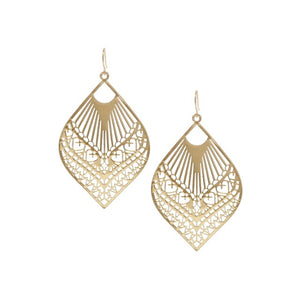 Laser Filigree Earrings