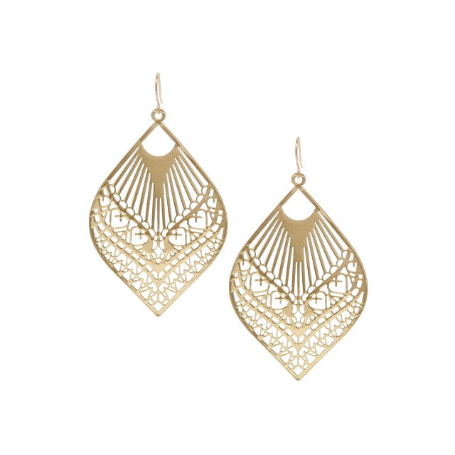 Laser Filigree Earrings
