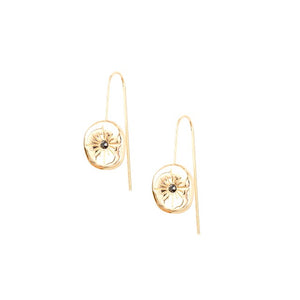 Plate End Threader Earrings