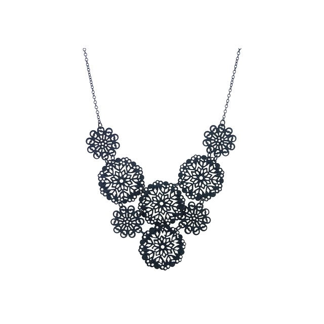 Filigree Flower Necklace