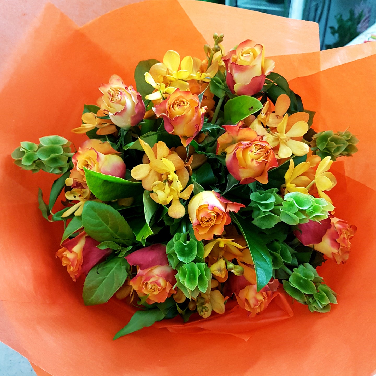 Rose & Orchid Bouquet