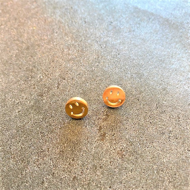 Smiley clearance face stud