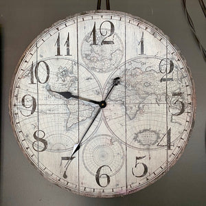 World Map Clock