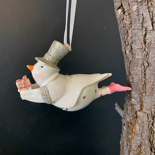 Flying Duck Ornament