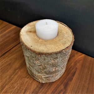 Wood Tealight Candle Holders