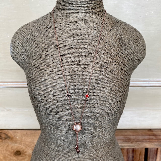 Rose Gold Cross Necklace