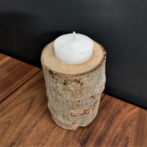 Wood Tealight Candle Holders