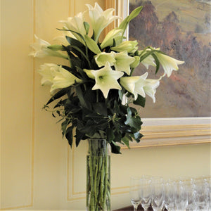 Christmas Lily Arrangement